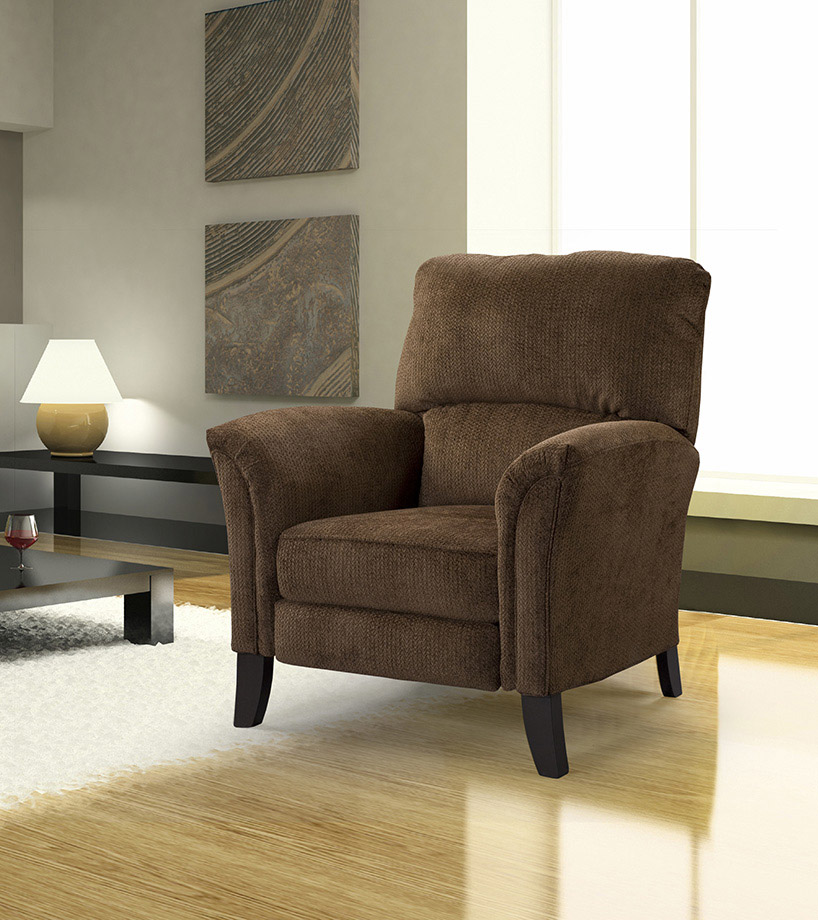 View on the modern living-room