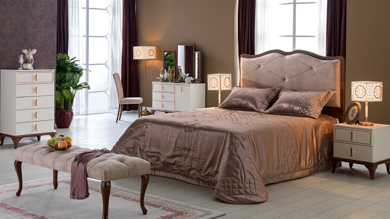 קלרה חדר שינה רילקסון מיטה מרופדת מיטה מפוארת (1)