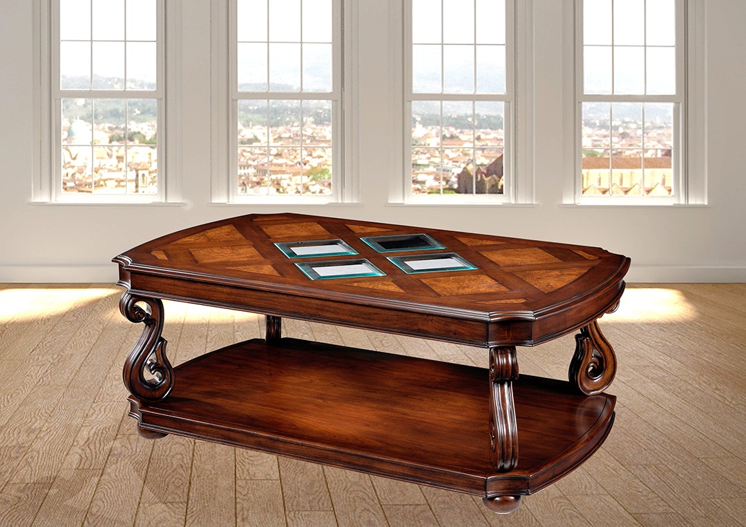 שולחן סלוני בעיצוב עתיק רילקסון דגם דבון