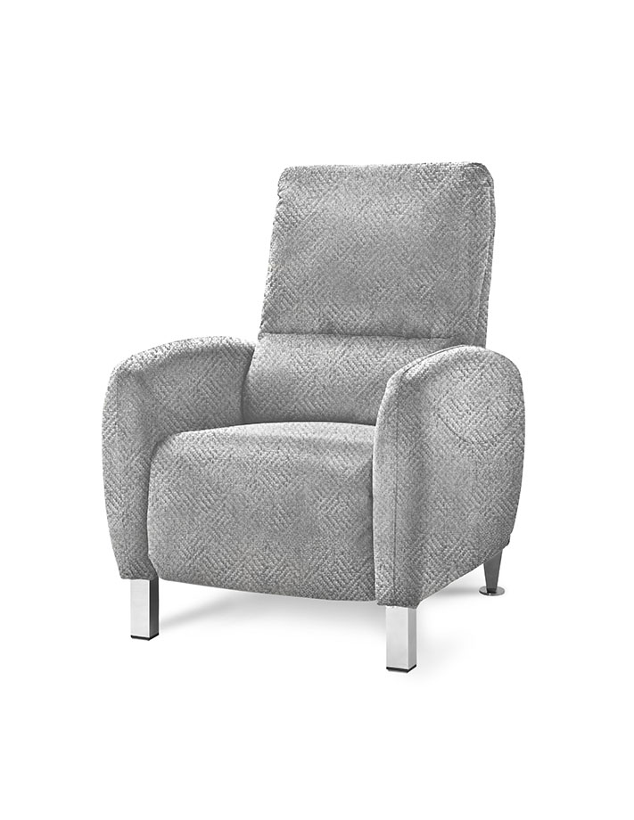 HO 332 ארוג אפור כורסת טלויזיה מעוצבת רילקסון קנדה כהה בהיר