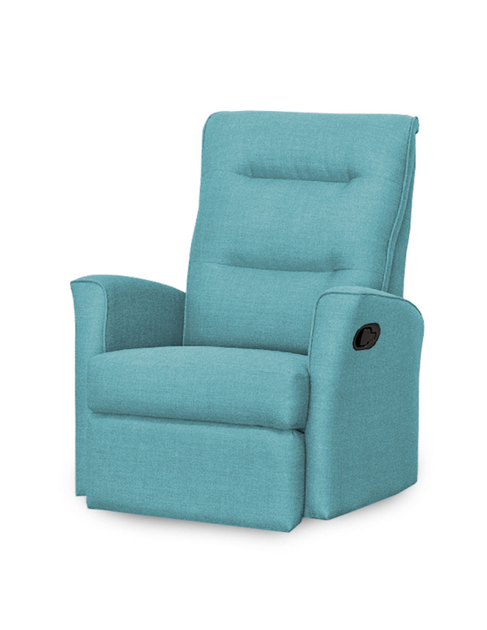 כורסת טלוויזיה מעוצבת קומפקטית טורקיז 342