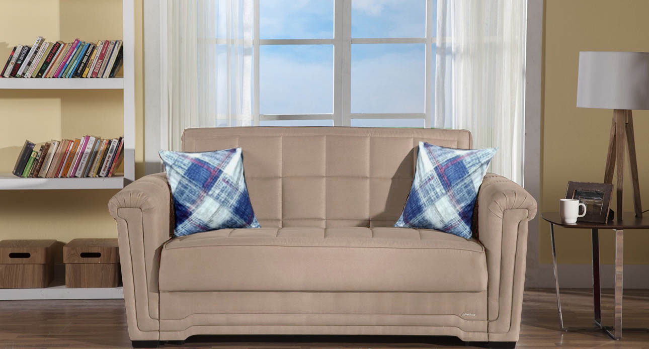 דו מושבי נפתח למיטה אסטוריה קרם רילקסון