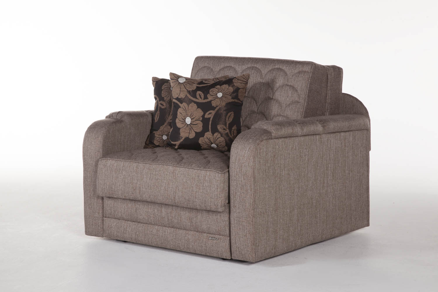 כורסא נפתחת למיטה מבד