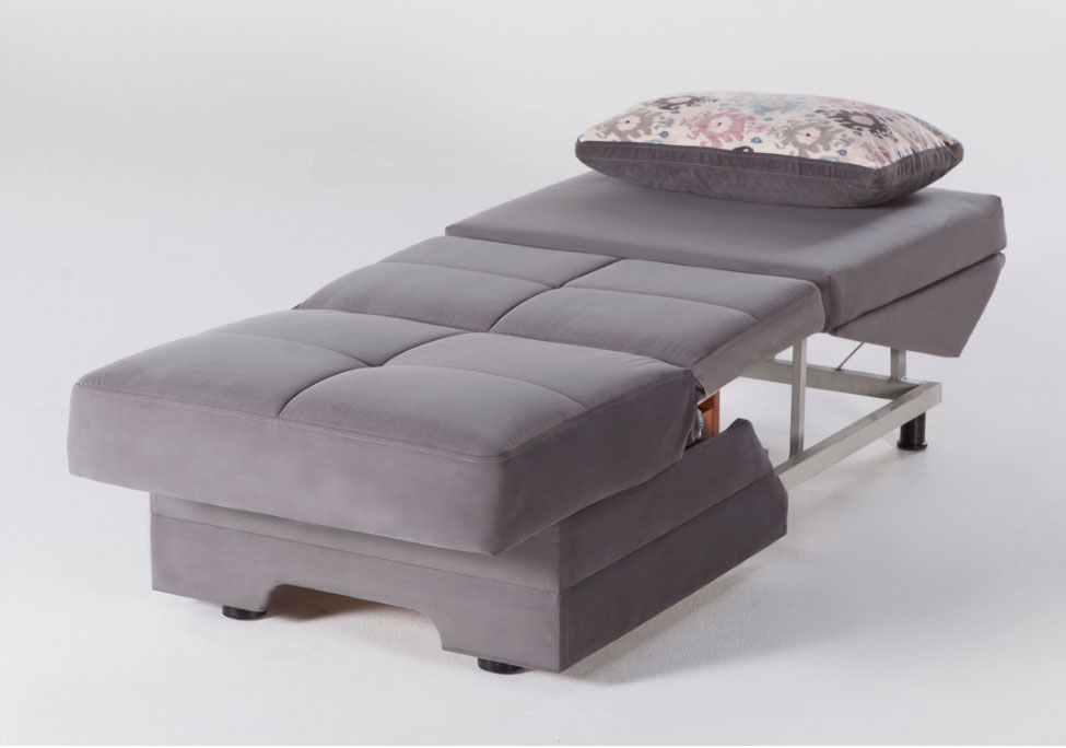 כורסא נפתחת למיטה מבד (2)