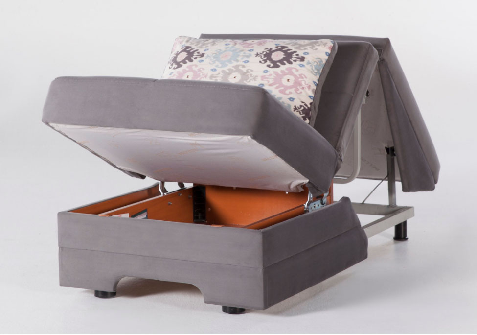 כורסא נפתחת למיטה מבד (5)