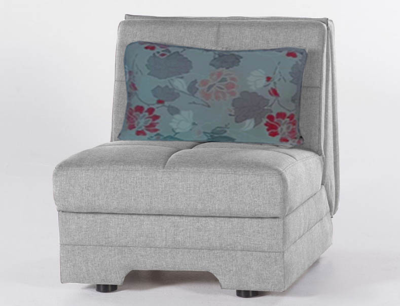 כורסה נפתחת למיטה דגם בונו רילקסון אפור בהיר