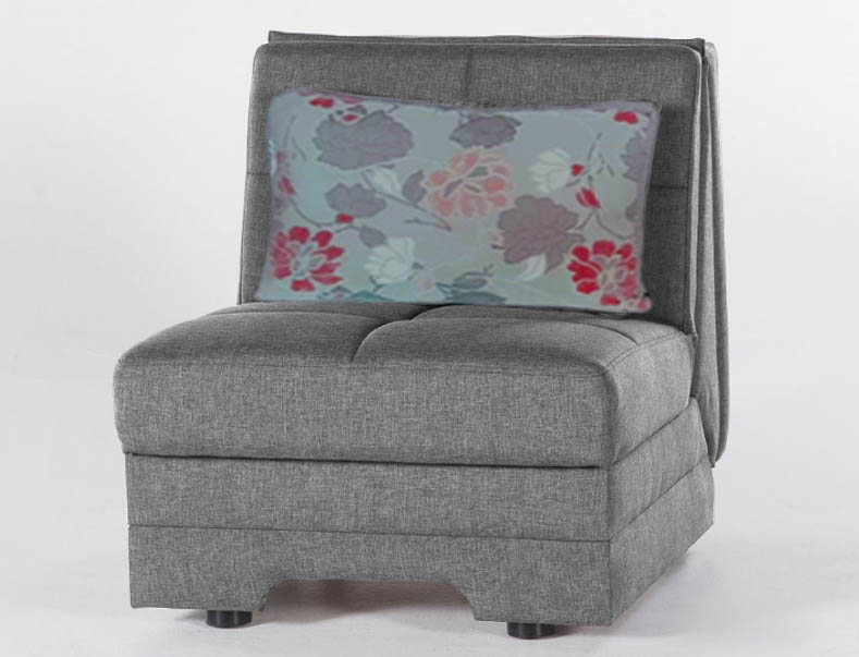 כורסה נפתחת למיטה דגם בונו רילקסון אפור כהה