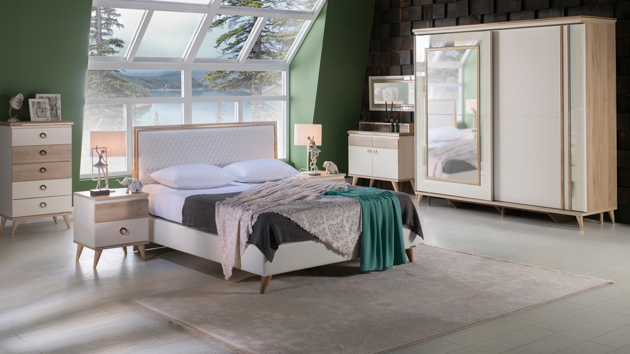 חדר שינה בעיצוב מודרני (5)