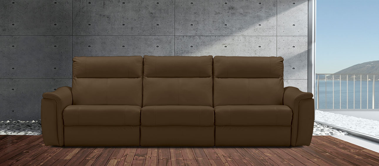 4056 רילקסון קנדה ספת 3 מטר ארוכה חום כהה