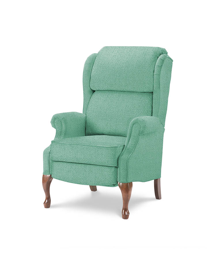 כורסת טלויזיה מעוצבת רילקסון קנדה דגם W 4687-23 ירוק-טורקיז ארוג