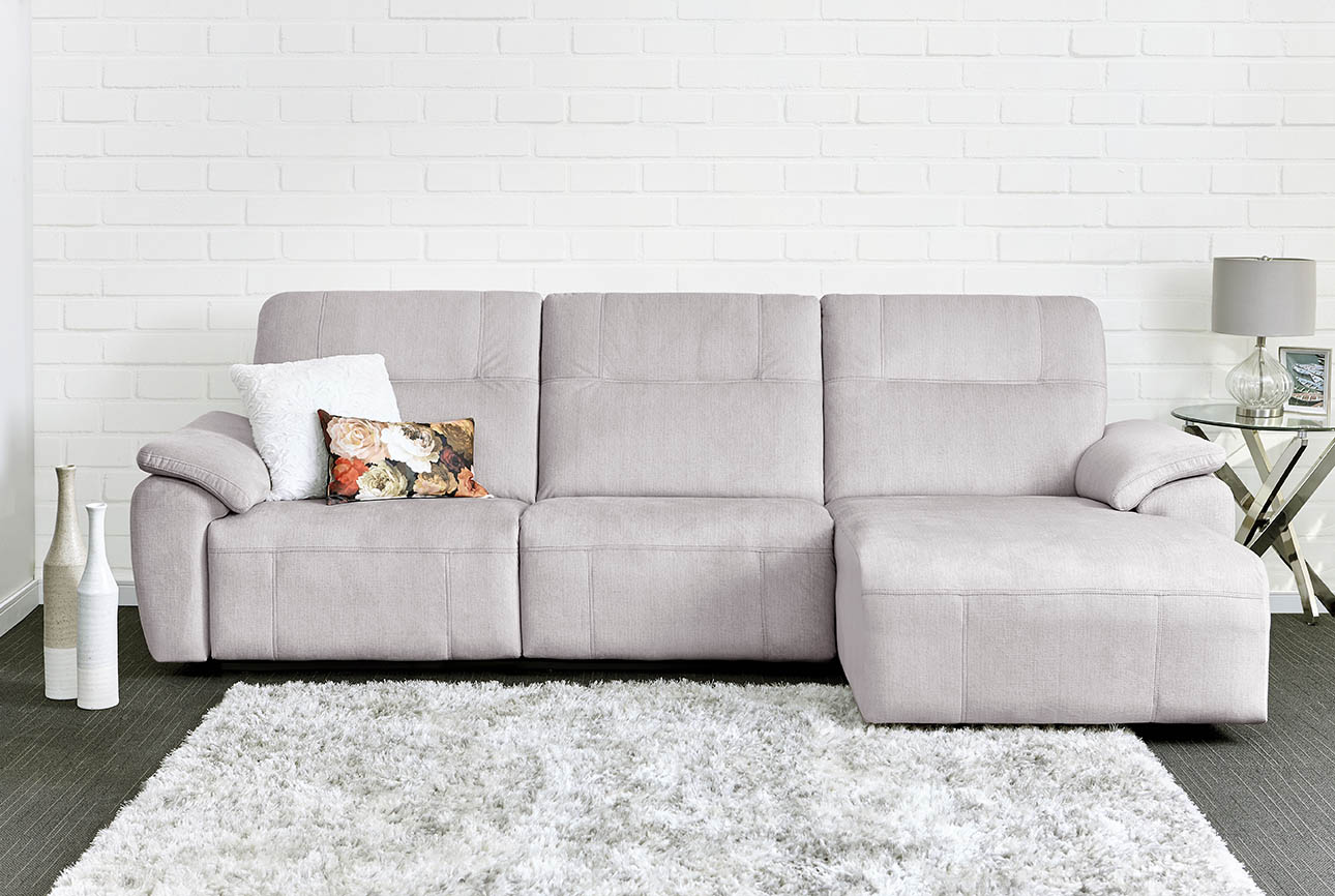 רילקסון קנדה ספה ארוכה עם ריקליינרים שזלונג 4007 - אפור 21