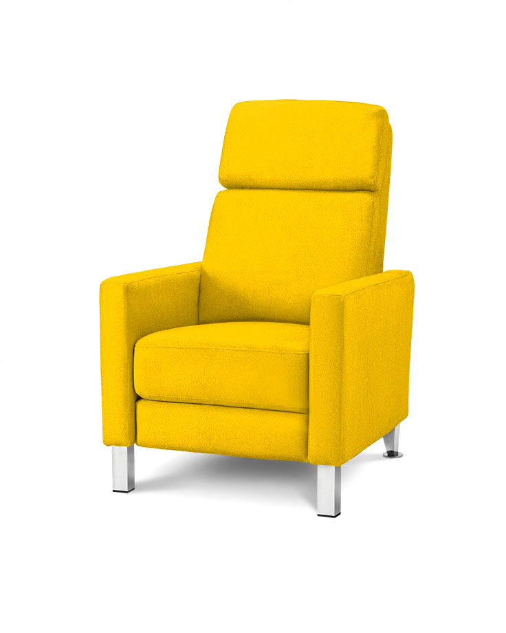 כורסת טלויזיה מעוצבת רילקסון קנדה HO692 צהוב 04 אלגנטית