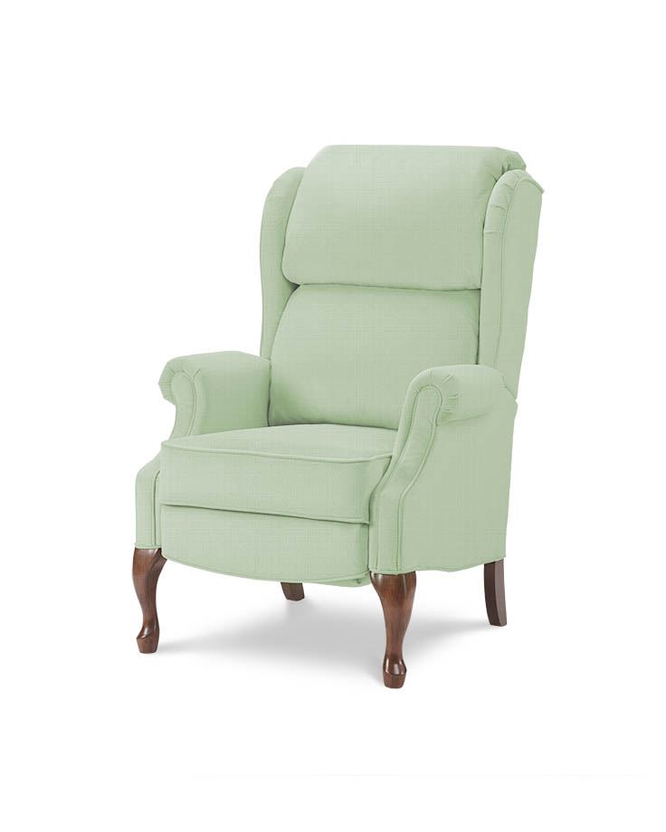 כורסת טלויזיה מעוצבת רילקסון קנדה דגם W 3129-23 ירוק בהיר ארוג