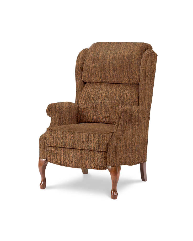 כורסת טלויזיה מעוצבת רילקסון קנדה דגם W חום וכתום מנוקד 4641-62