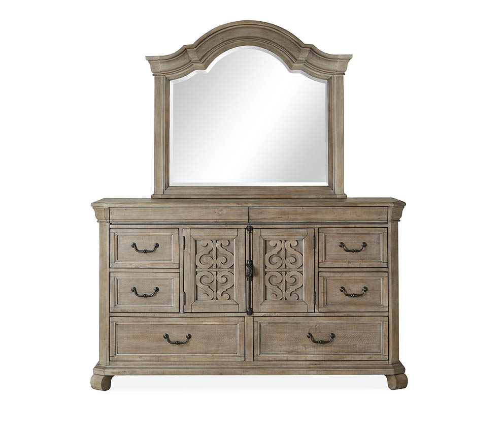 חדר שינה מפואר מעץ רילקסון סול בהיר (11)