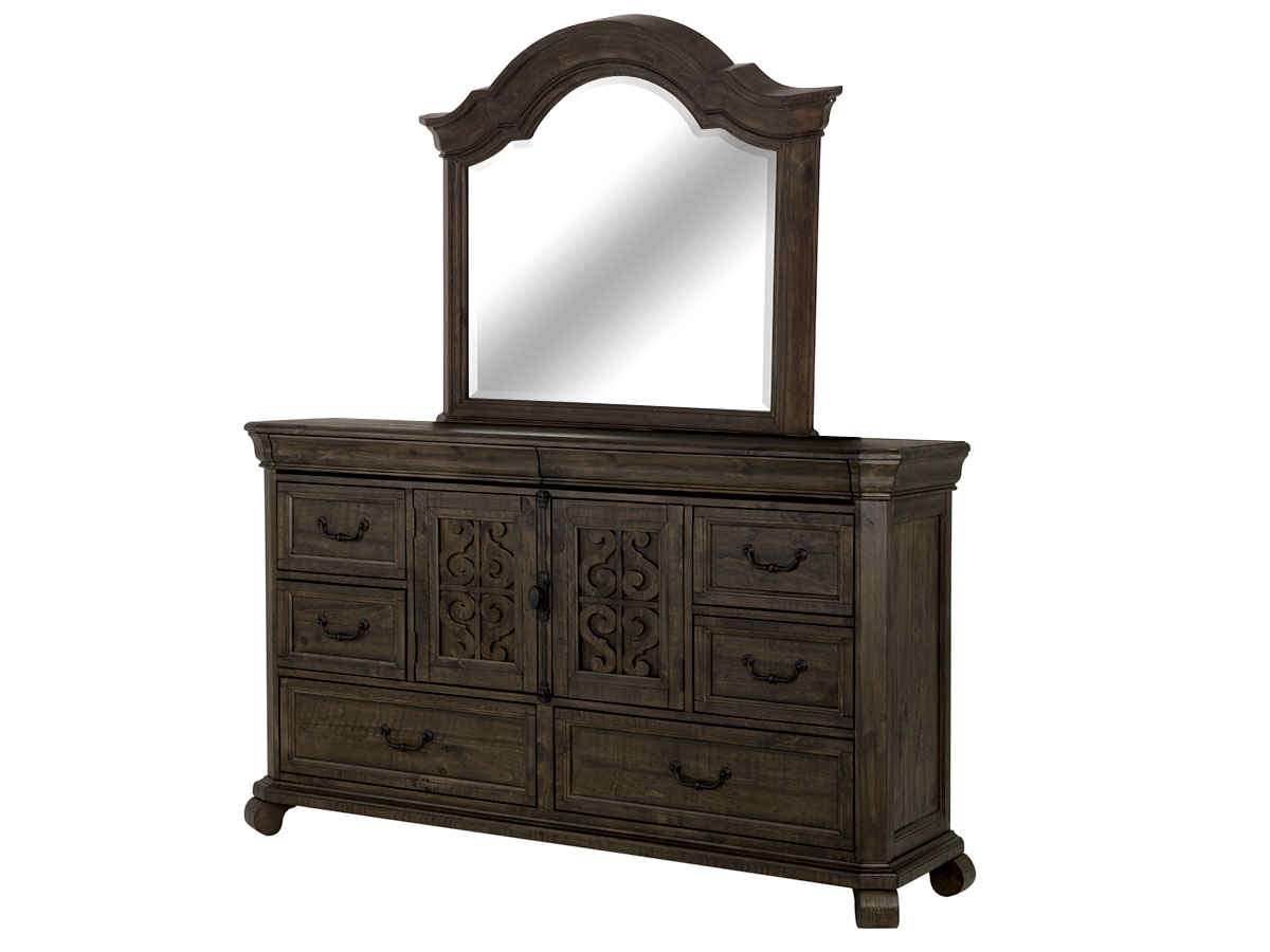 חדר שינה מפואר מעץ רילקסון סול חום (10)