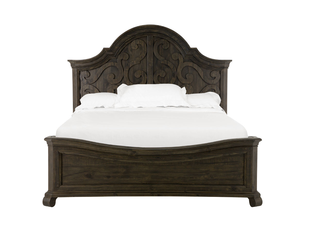 חדר שינה מפואר מעץ רילקסון סול חום (11)