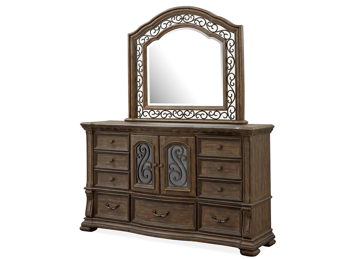 חדר שינה מפואר מעץ רילקסון קאנמור חום (20)