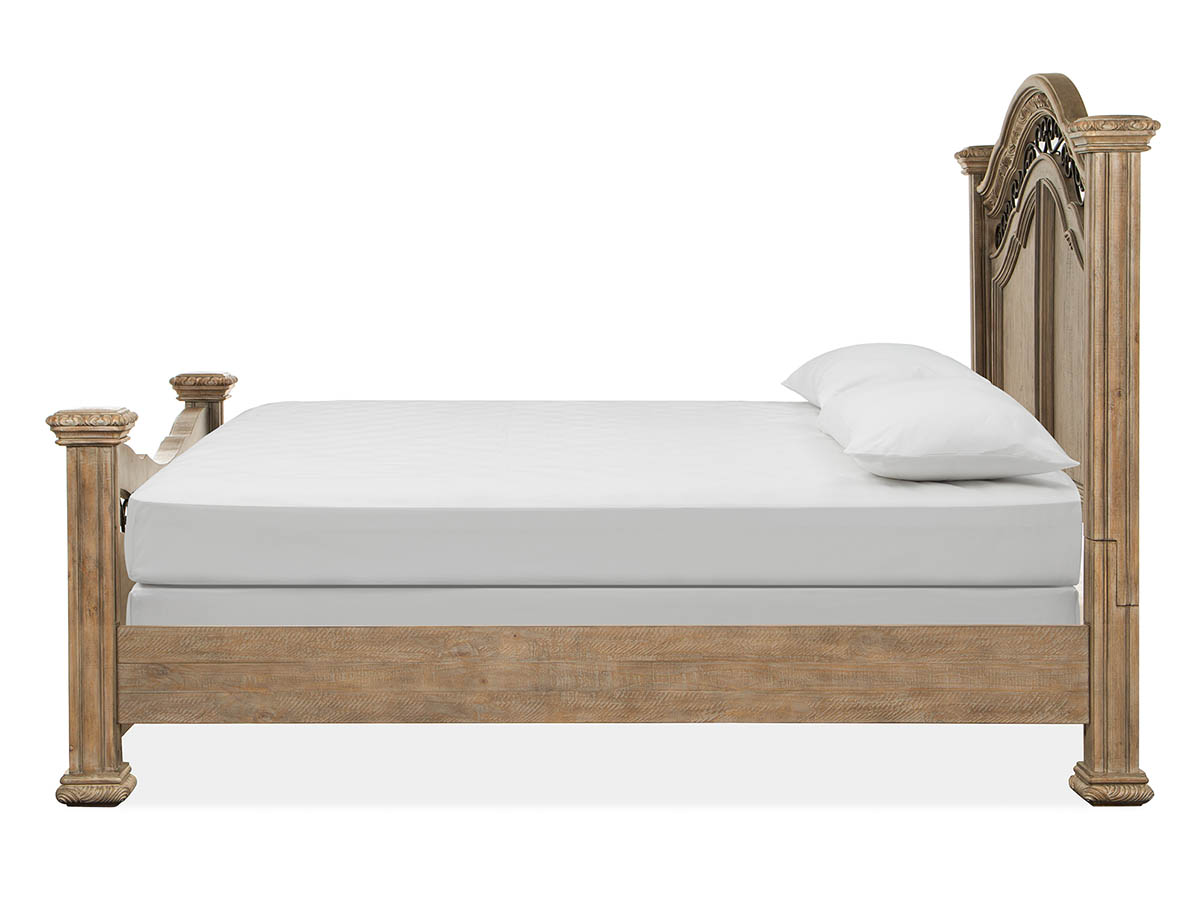 חדר שינה מפואר מעץ רילקסון קנדה קאנמור טבעי (1)