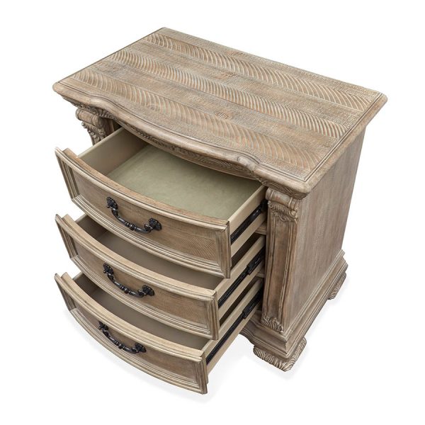 חדר שינה מפואר מעץ רילקסון קנדה קאנמור טבעי (6)