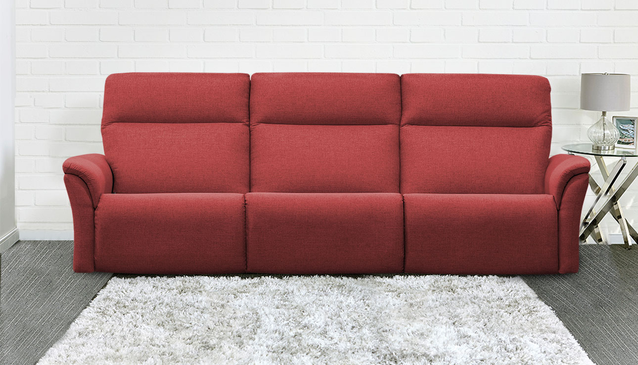 4098 רילקסון קנדה ספת 3 מטר אדום ריקליינרים