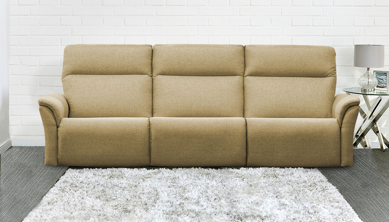 4098 רילקסון קנדה ספת 3 מטר חום בהיר ריקליינרים