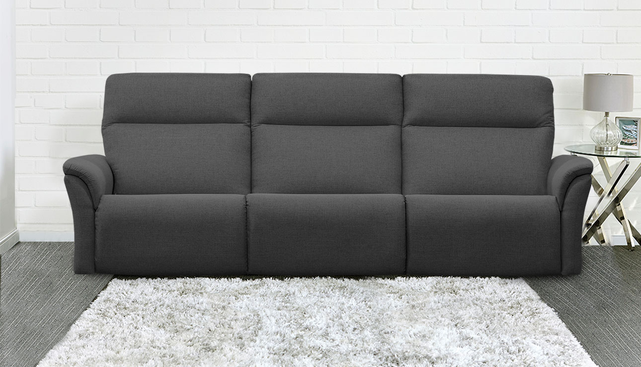 4098 רילקסון קנדה ספת 3 מטר שחור ריקליינרים