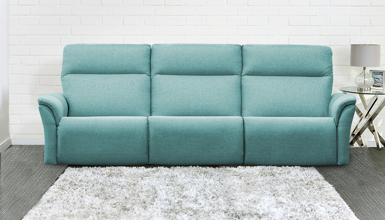 4098 רילקסון קנדה ספת 3 מטר תכלת ריקליינרים