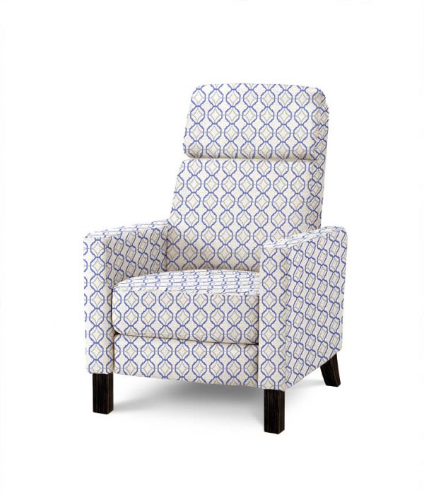 JPEG כורסת-מעצבים-רילקסון-קנדה-ריקליינר-כורסת-טלויזיה-מעוצבת-HO692-דוגמא מתמשכת כחול קרם וונגה פחם