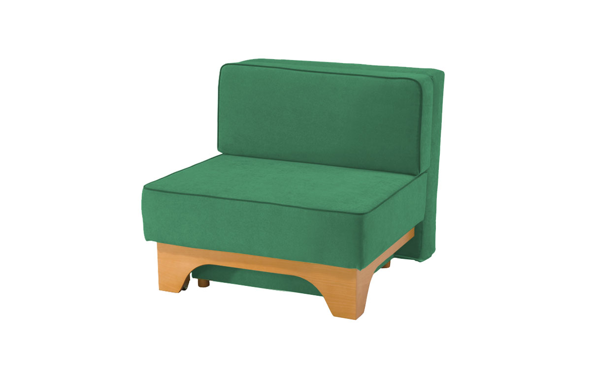 כורסת גרין רילקסון ירוק בקבוק אלון