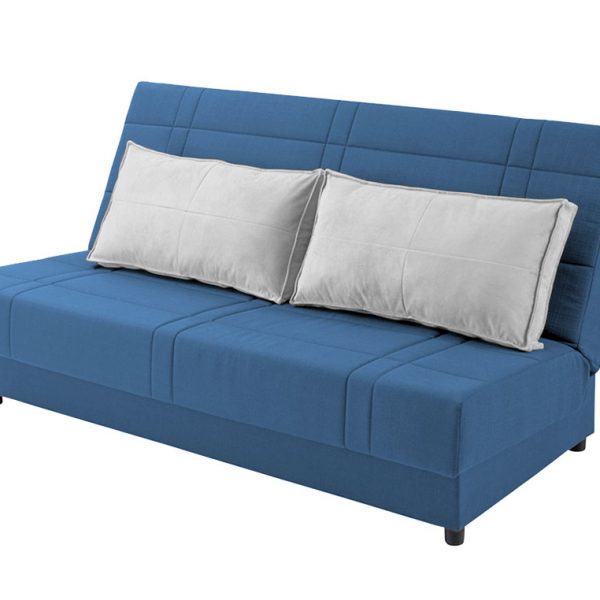 ספה דגם קליק כחול כהה נפתחת למיטה