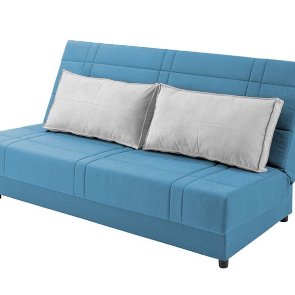 ספה דגם קליק כחול נפתחת למיטה