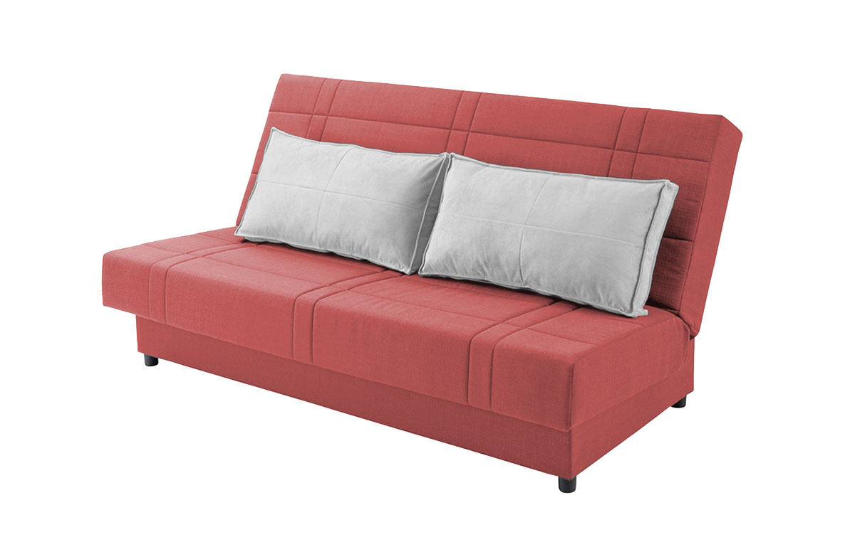 ספת קליק רילקסון אדום ואפור