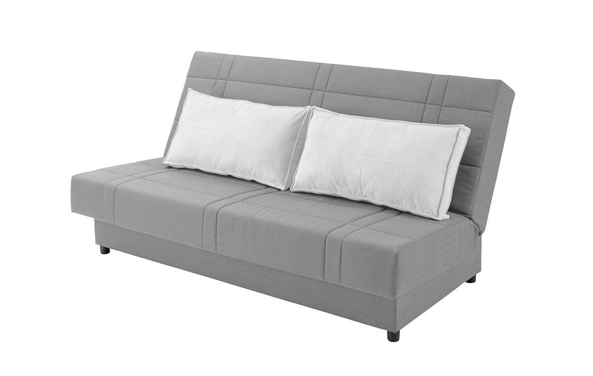 ספת קליק רילקסון אפור ואופוויט