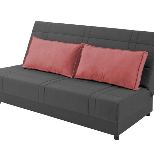 ספת קליק רילקסון אפור כהה ובורדו