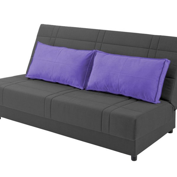 ספת קליק רילקסון אפור כהה וסגול