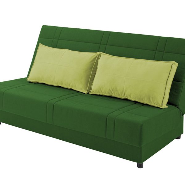 ספת קליק רילקסון ירוק בקבוק וירוק דשא