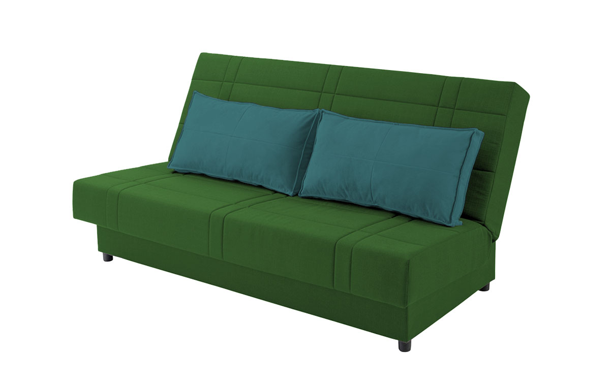 ספת קליק רילקסון ירוק בקבוק וכחול כהה