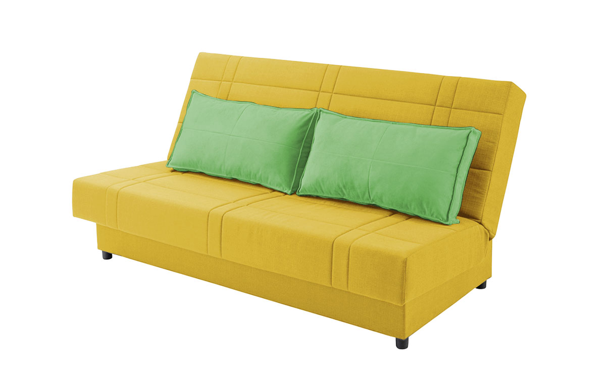 ספת קליק רילקסון צהוב וירוק