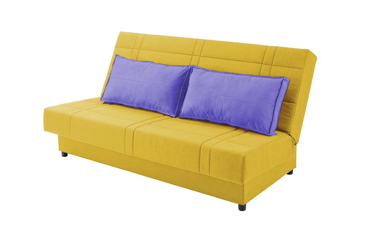 ספת קליק רילקסון צהוב וסגול