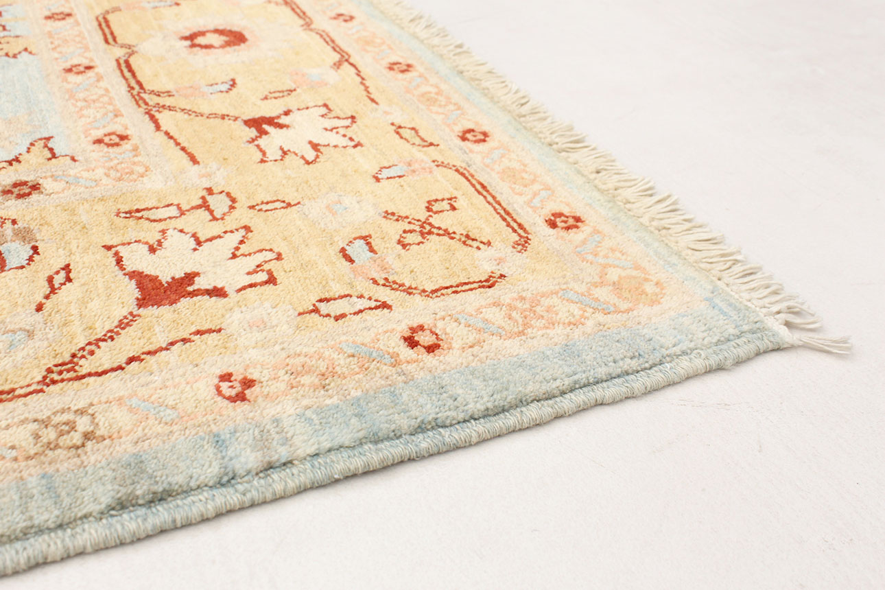 143497 רילקסון קנדה שטיח זיגלר יוקרתי כחול בהיר ורוד כתום 5