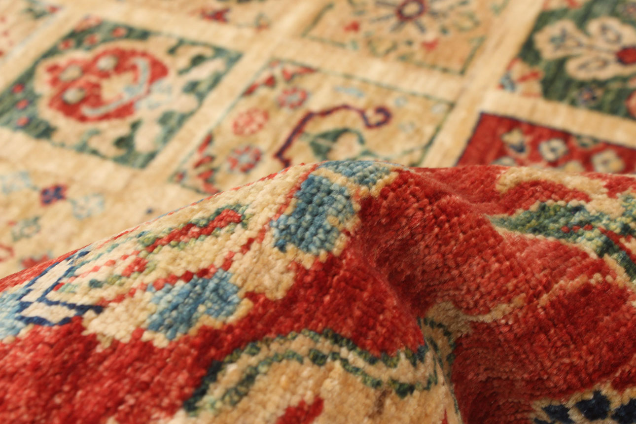 172940 75 רילקסון שטיח זיגלר מקורי אפגני דוגמת שטיחים רבים