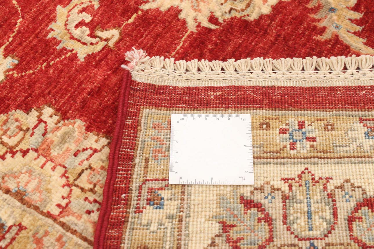 172958 קנדה רילקסון שטיח זיגלר אורגינל צמר פרימיום בורדו קרם ורוד 65