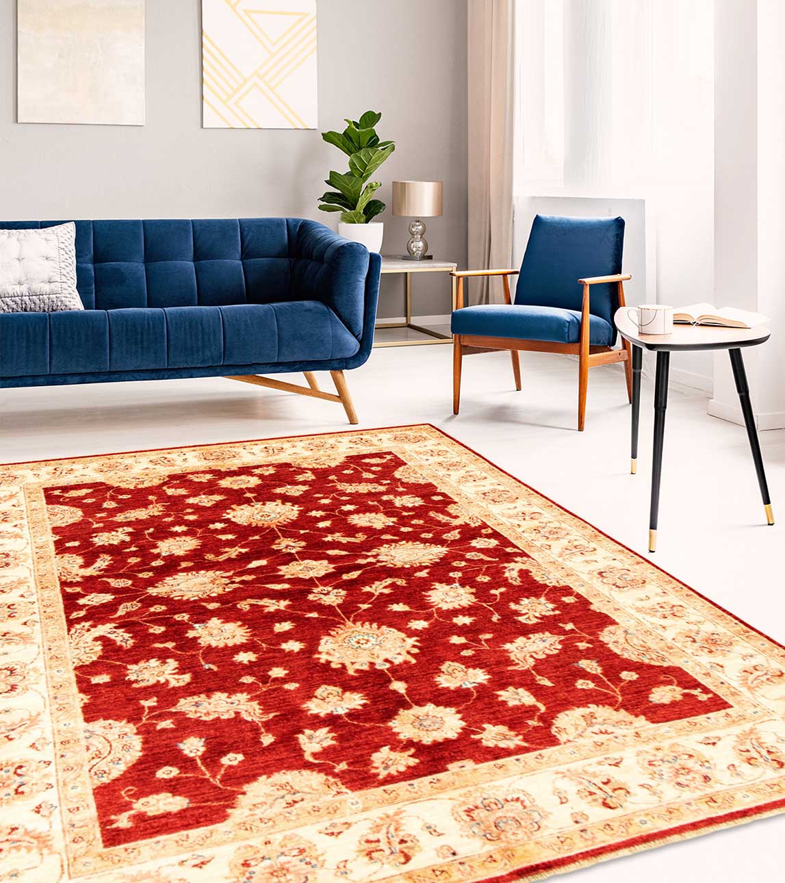 רילקסון קנדה שטיח זיגלר מקורי צמר פרימיום