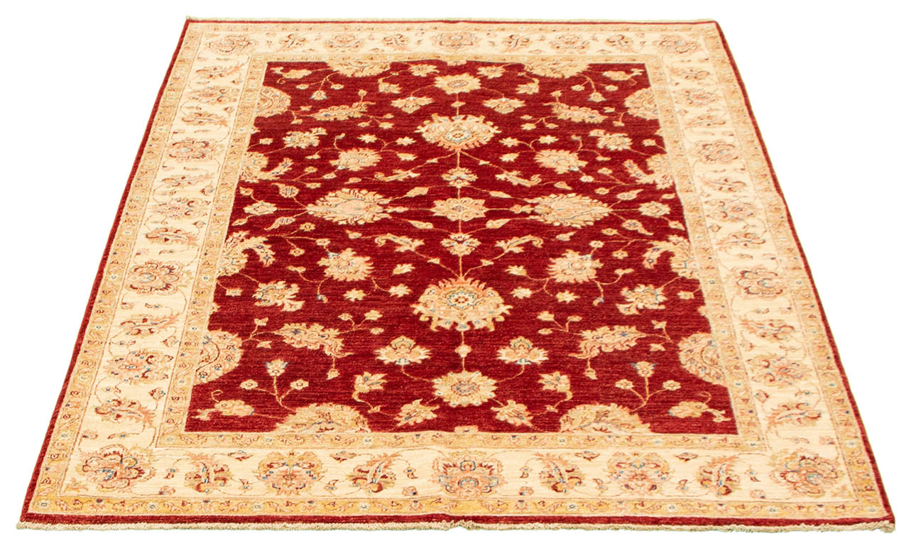 172983 רילקסון קנדה שטיח זיגלר מקורי צמר פרימיום בורדו קרם 83