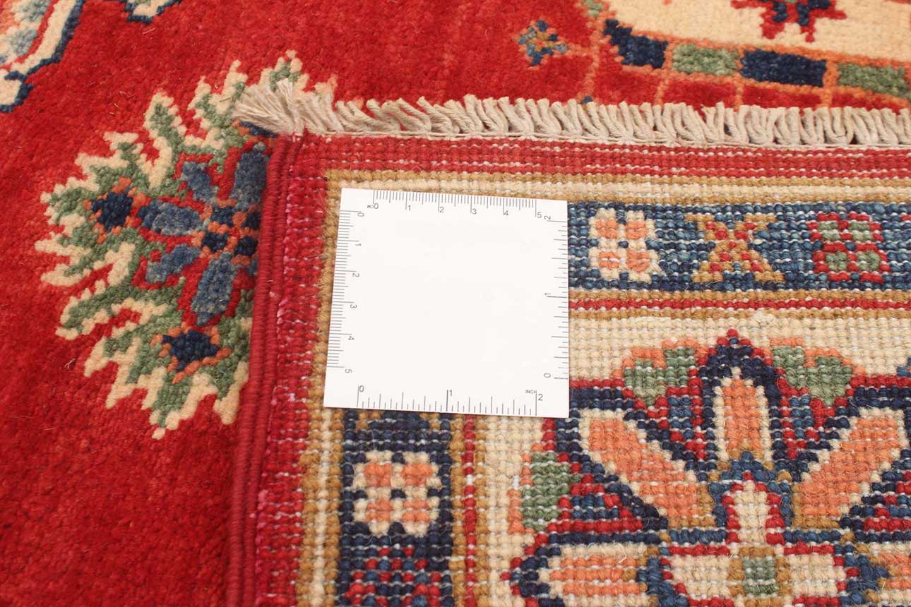 180148 רילקסון קנדה שטיח אפגן פרימיום בדוגמה שיבטית אדום כחול קרם 85