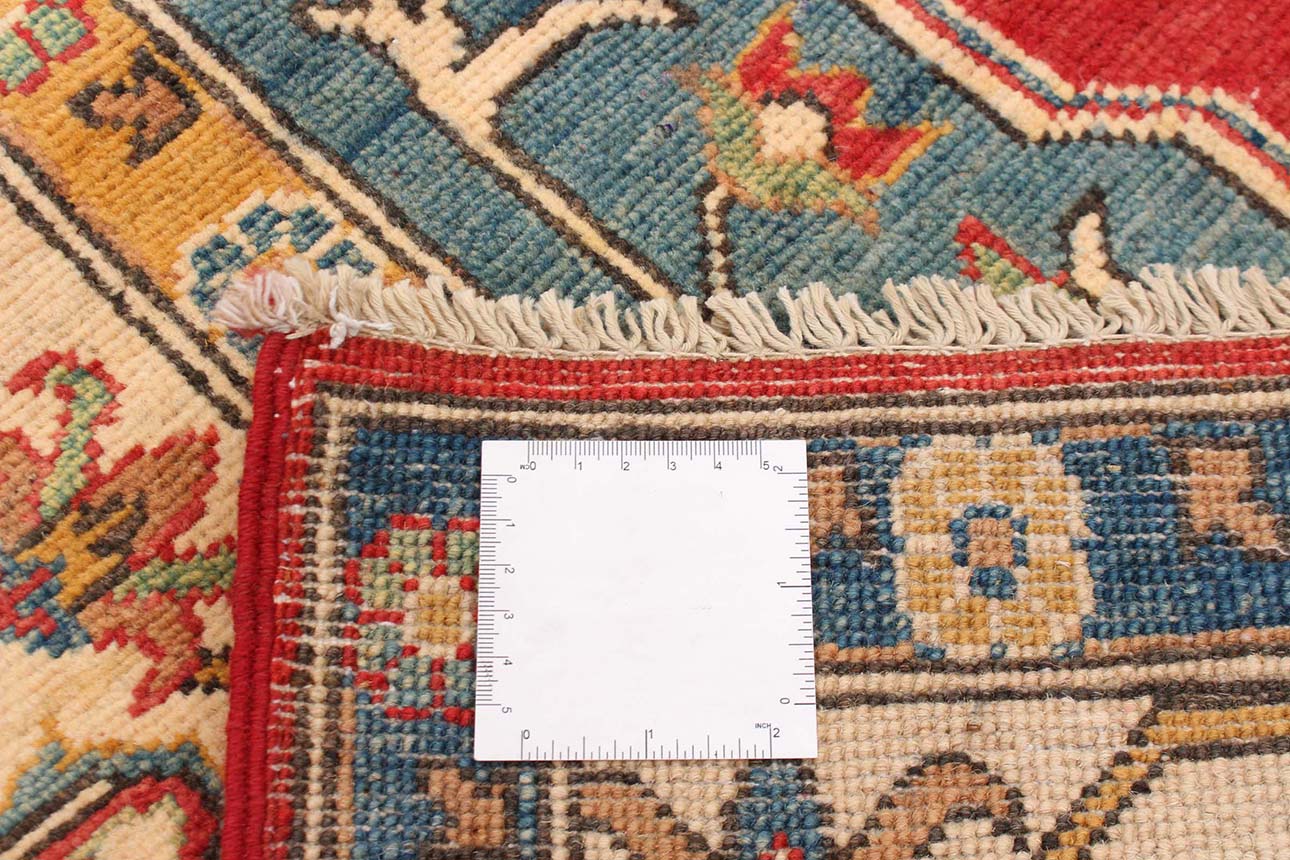 181831 רילקסון שטיח אפגני פרימיום בדוגמה שבטית כחול קרם אדום 82