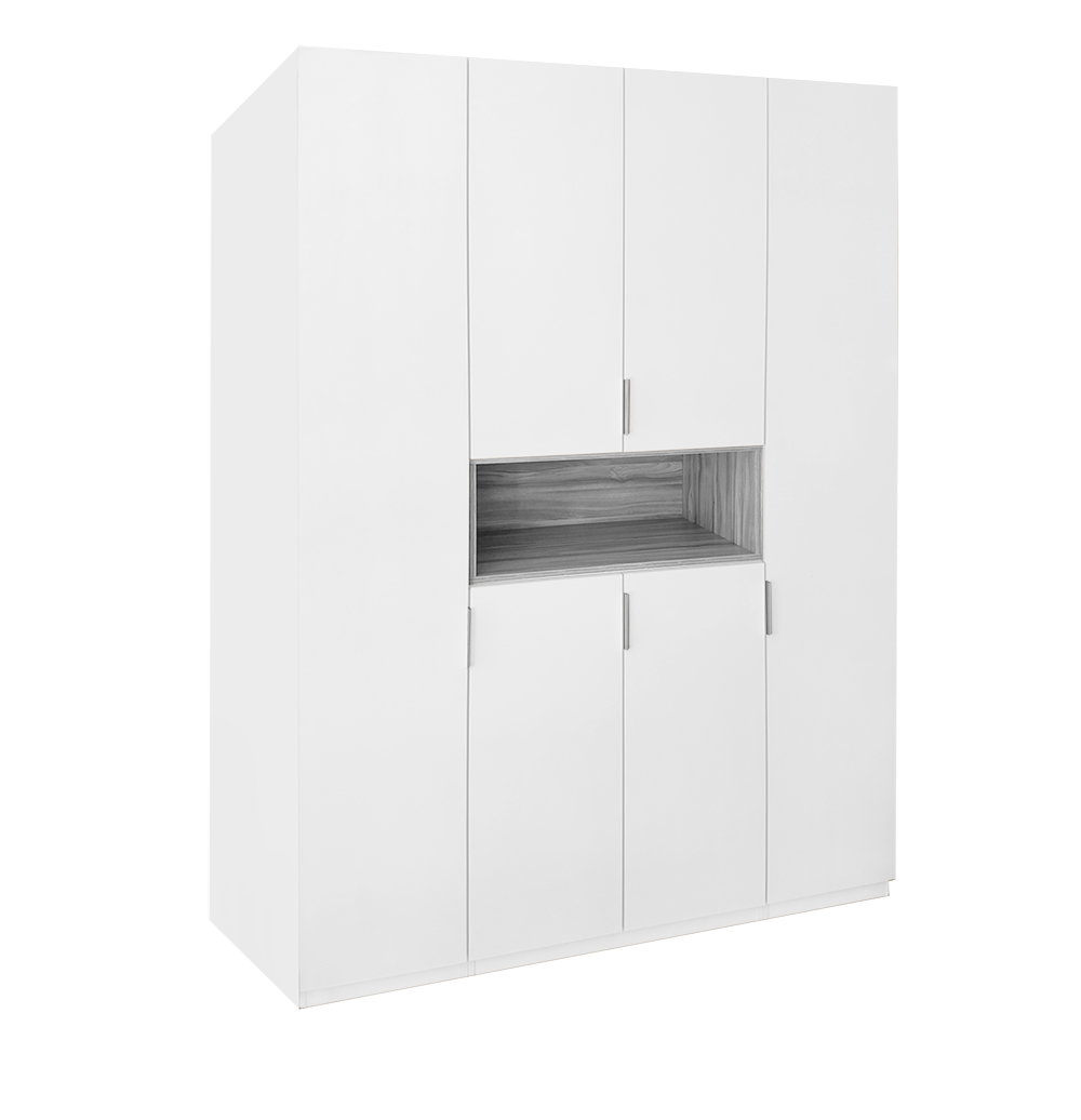 ארון דלתות פתיחה עם כוורת מרכזית