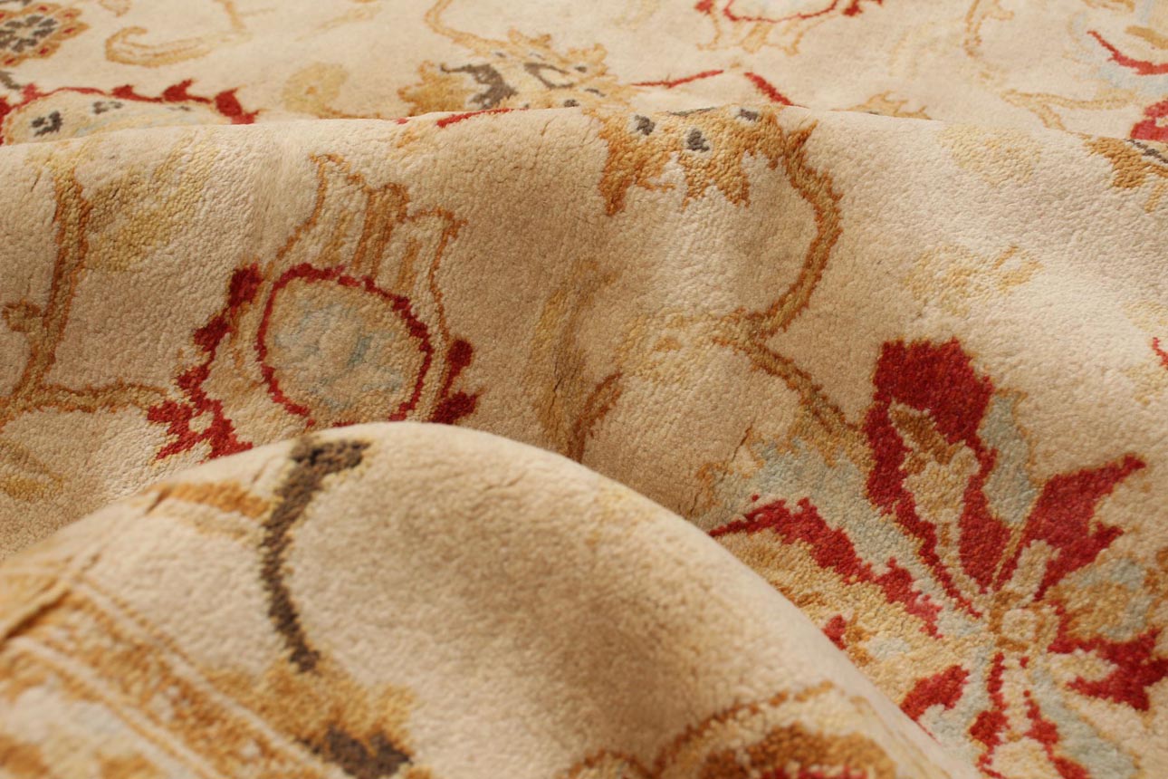 שטיח זיגלר 150954 זהב בורדו קרם