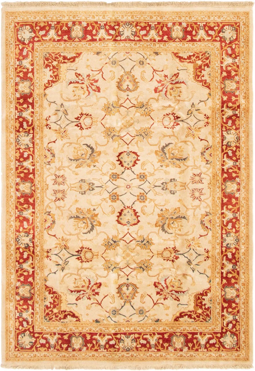 שטיח זיגלר 150954 זהב בורדו קרם מלכותי